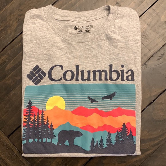 Columbia graphic short sleeve shirt - Picture 1 of 7